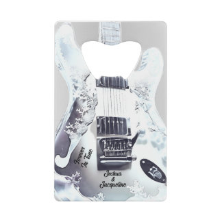 Mit Monogramm Gitarrenflaschenöffner Geldbeutel Flaschenöffner