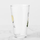 Mit Monogramm Glückwunsch Glass Cup Glas (Rechts)