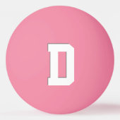 Mit Monogramm Glühen im Dunkeln Pingpong-Ball Tischtennisball (Vorderseite)