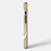 mit Monogramm Goldbasketball für Mädchen Case-Mate Case-Mate iPhone Hülle (Rückseite / Links)