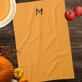 Mit Monogramm Goldener Fall Geschirrtuch