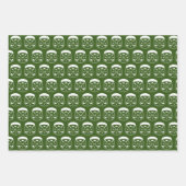 Mit Monogramm Golf Geschenkpapier Set (Vorderseite)