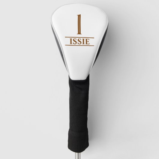 Mit Monogramm Golf Head Cover Headcover (Vorderseite)