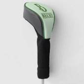 Mit Monogramm Golf Head Cover Headcover (angewinkelt)