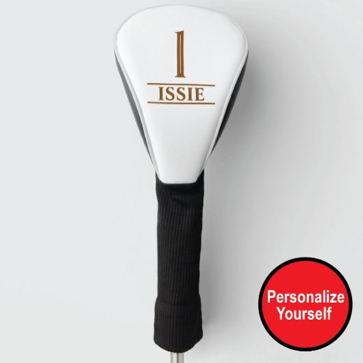 Mit Monogramm Golf Head Cover Headcover