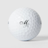 Mit Monogramm Golfball (Vorderseite)