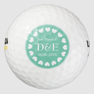 Mit Monogramm Golfball-Set-Gastgeschenk Golfball
