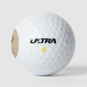 Mit Monogramm Golfbälle (Logo)