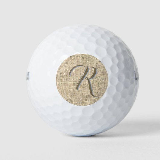 Mit Monogramm Golfbälle (Vorderseite)