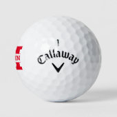 Mit Monogramm Golfbälle (Logo)
