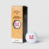 Mit Monogramm Golfbälle (Verpackungen)