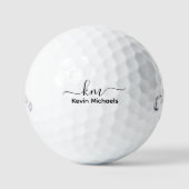 Mit Monogramm Golfbälle, um Ihr Spiel zu verbesser Golfball (Vorderseite)