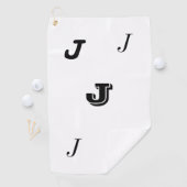 Mit Monogramm Golfhandtuch (Insitu)