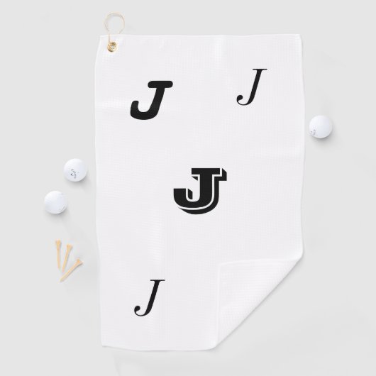 Mit Monogramm Golfhandtuch (Insitu)