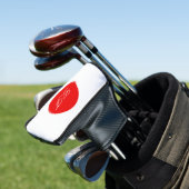 mit Monogramm Golfkopplerdeckel der japanischen Fl Golf Headcover (In Situ)