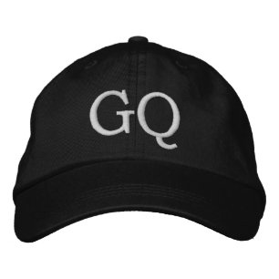 MIT MONOGRAMM GQ-HAT BESTICKTE BASEBALLKAPPE