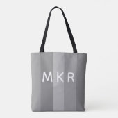 Mit Monogramm Gramm Tasche (Rückseite)