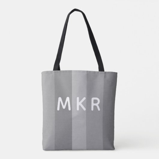 Mit Monogramm Gramm Tasche (Rückseite)