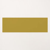 Mit Monogramm grauer Marmor mit goldenen Adern Yogamatte (Rückseite (Horizontal))