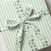 Mit Monogramm Green Lucky Baby Kleeblatts Ripsband