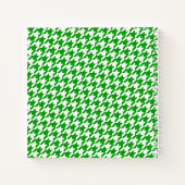 Mit Monogramm Grünbuch zur Grafik des Hahnentrittm Notizblock (Rückseite)