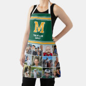 Mit Monogramm Grünes Gold für Fotosammlungen Schürze (InSitu)