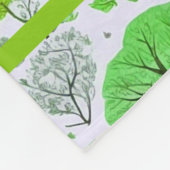 Mit Monogramm Grünwald Fleecedecke (Ecke)