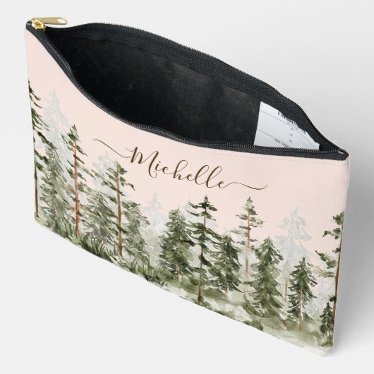 Mit Monogramm Grünwald Zubehörtasche (Offen)