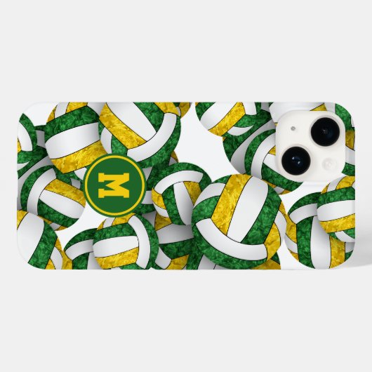 Mit Monogramm Gürtelkugeln Case-Mate iPhone Hülle (Rückseite (Horizontal))