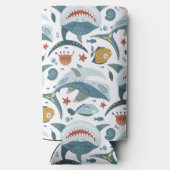 Mit Monogramm Haispass Personalisiert Selters Dosenkühler (Rückseite)