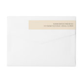 Mit Monogramm Hand Letter Chic Cross (Rückseite)