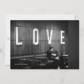 Mit Monogramm Hand Letter Chic Cross-Hochzeit Einladung (Rückseite)