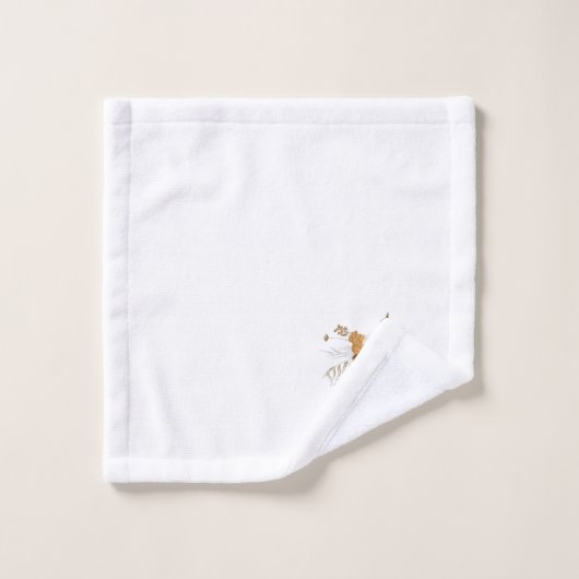 Mit Monogramm Handtuch Set für Wasserfarben (Waschlappen)