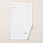 Mit Monogramm Handtücher nach Maß (Handtuch)