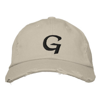 MIT MONOGRAMM HATS BESTICKTE BASEBALLKAPPE