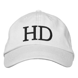 MIT MONOGRAMM HATS BESTICKTE BASEBALLKAPPE