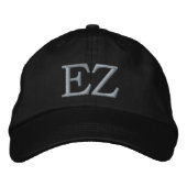MIT MONOGRAMM HATS BESTICKTE BASEBALLKAPPE (Vorderseite)