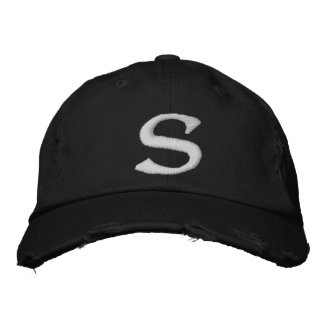 MIT MONOGRAMM HATS BESTICKTE BASEBALLKAPPE