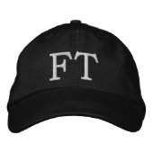 MIT MONOGRAMM HATS BESTICKTE BASEBALLKAPPE (Vorderseite)