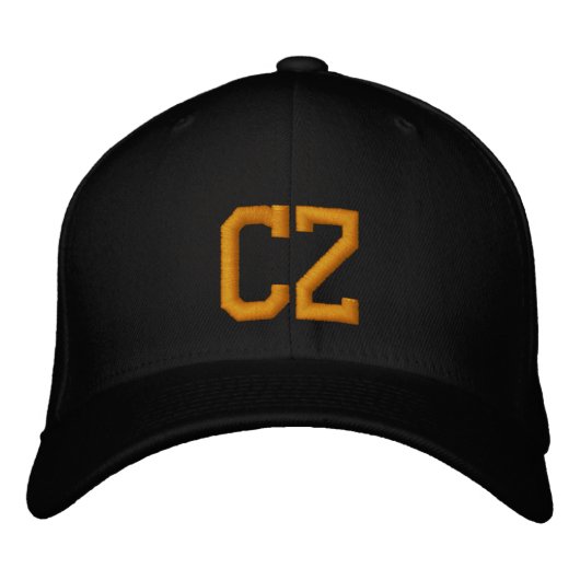 MIT MONOGRAMM HATS BESTICKTE BASEBALLKAPPE (Vorderseite)