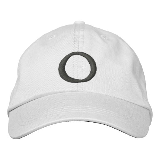 MIT MONOGRAMM HATS BESTICKTE BASEBALLKAPPE (Vorderseite)