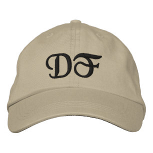 MIT MONOGRAMM HATS BESTICKTE BASEBALLKAPPE