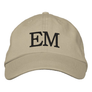 MIT MONOGRAMM HATS BESTICKTE KAPPE