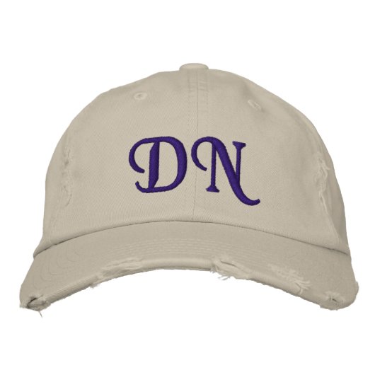 MIT MONOGRAMM HATS BESTICKTE KAPPE (Vorderseite)