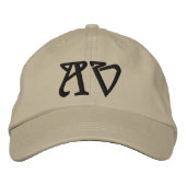 MIT MONOGRAMM HATS BESTICKTE KAPPE (Vorderseite)