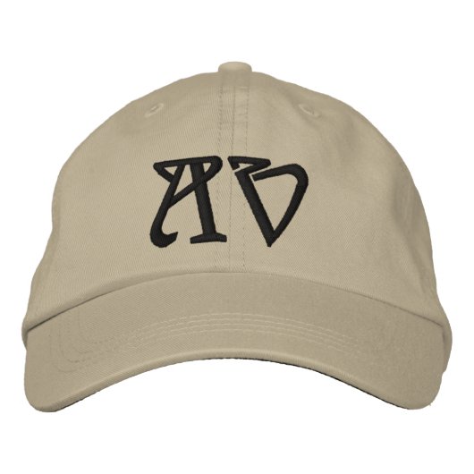 MIT MONOGRAMM HATS BESTICKTE KAPPE (Vorderseite)