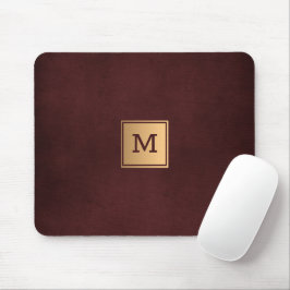 Mit Monogramm Hintergrund Mousepad