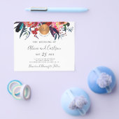 Mit Monogramm Hochzeitseinladung mit Blumenkohl Flyer (Einzeln)