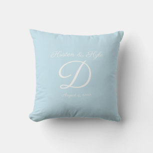 Mit Monogramm Hochzeitsgeschenk Akzent Kissen