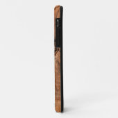 Mit Monogramm Holzknoten Case-Mate iPhone Hülle (Hinten/Links)